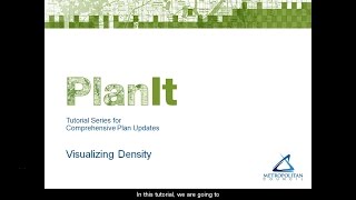 PlanIt: Visualizing Density Tutorial