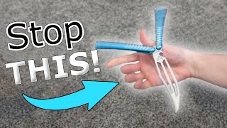 Your Balisong Tricks will be Sloppy Until You DO THIS!