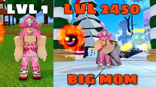 Becoming Big Mom And Obtaining All Fighting Style ( Spirit ) Race Awakening Human V4 In Blox Fruits