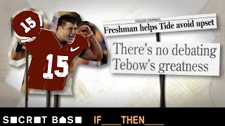 Tim Tebow’s college choice altered 4 national titles \u0026 gave Alabama a dynasty | If Then