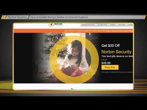 How To Enable Norton Toolbar in Internet Explorer How To Enable Norton Toolbar in Internet Explorer