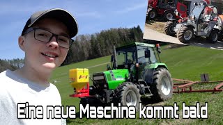 FarmVlog #21 | Eine Neue Maschine kommt bald! | Wieseneggen und Nachsäen | Moareida Agrar