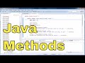 Java Programming Tutorial 02 - Adding Parameters to a Method & Returning Values