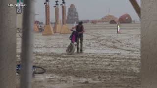 Burning Man revelers begin exodus after flooding left tens of thousands stranded in Nevada desert