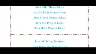 JAVA PROJECTS IN GUJARAT