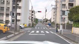 小倉北区富野から門司区小森江【裏道を通って】