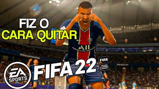 JOGUEI O FIFA 22 ONLINE !! RIKEZA GAMES - GAMEPLAY PS4
