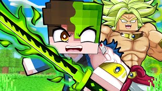 A RESPIRAÇÃO do BROLY no DEMON SLAYER Minecraft