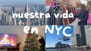 LA EXPERIENCIA MÁS INCREÍBLE: HELICÓPTERO por Nueva York + llega la Navidad 🎄| Los Chous | NYC 🇺🇸