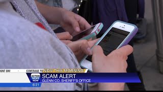 Scam alert issued from Glenn County Sheriff's Office