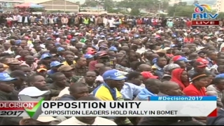 NASA opposition Unity Rally in Bomet