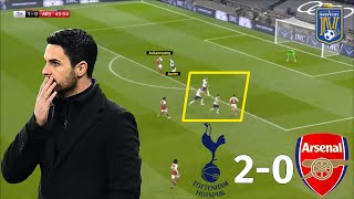 Arteta's Right Side Tactical Issues Against Spurs | Tottenham vs Arsenal 2-0 | Tactical Analysis