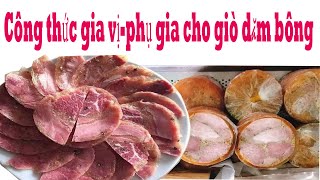 HƯỚNG DẪN LÀM GIÒ DĂM BÔNG CHI TIẾT NHẤT