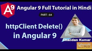 httpClient Delete in Angular 9 : Angular 9 Full Tutorial in Hindi
