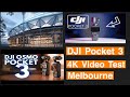 Dji Pocket 3 Cinematic 4K | Video Quality test | Melbourne | MCG