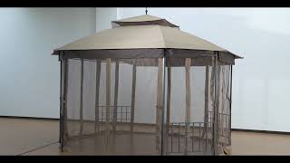 Costway 10’x 12’ Octagonal Patio Gazebo