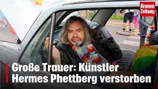 Große Trauer: Künstler Hermes Phettberg verstorben | krone.tv NEWS