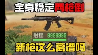 《使命召唤手游》全身稳定两枪倒！新枪这么离谱的吗？#CODM一枪穿云