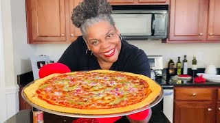 I don’t buy Pizza Crust anymore! Quick Recipe! Pizza done in 20 minutes (No yeas