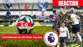 Tottenham vs Crystal Palace 1-0 Live Stream Premier league Football EPL Match Today Score Highlights