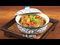 แกงเขียวหวานเนื้อ thai green curry with beef 1 minute cooking