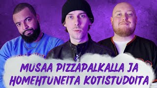 Musaa pizzapalkalla ja homehtuneita kotistudiota (Vieraana Aaro630) | #81 LAUDI