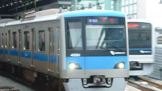 小田急電鉄4000形4051F回送 登戸駅通過