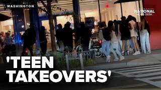 TEEN TAKEOVERS causing chaos in cities across the country