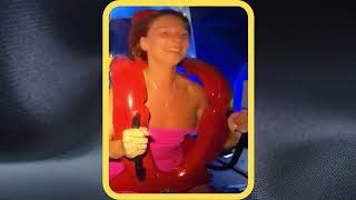 😱😱OMG!! Puppy Out😱😱 Slingshot Ride Girl ReactionWait for End! The secret is OUT! Slingshot Ride
