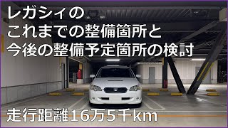 35万円で買ったレガシィの今後の整備箇所の検討（2021年8月時点）