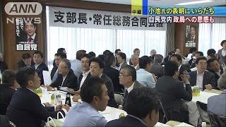 自民党は戸惑いも・・・小池百合子氏都知事選に出馬表明(16/06/29)