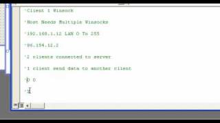Video 42: VB 6 Programming, Winsock TCP/IP Explaination Part 2