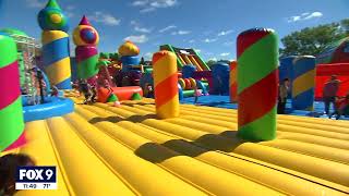 'World's largest' bounce house in St. Louis Park this weekend