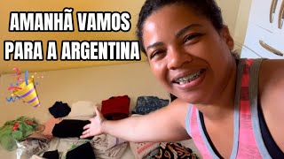 Arrumando as malas para me mudar pra Argentina com 3 filhos | É AMANHÃ 🎉🎉🎉