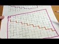 cross connected sashiko place mat 十字つなぎの刺し子のランチョンマット