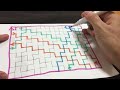 cross connected sashiko place mat 十字つなぎの刺し子のランチョンマット