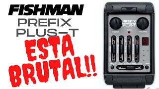 Preamp Fishman prefix plus-T Caracterisitcas