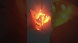 glowing star using LED || HOME MADE