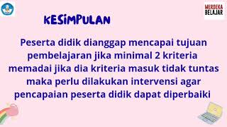 Mengenal Kriteria Ketercapaian Tujuan Pembelajaran