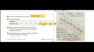 Grade 5 Math Week 4 Day 2 Part 1 Convert Measurement Units Practice
