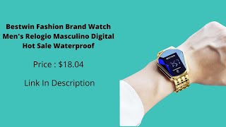 Bestwin Fashion Brand Watch Men's Relogio Masculino Digital Hot Sale Waterproof