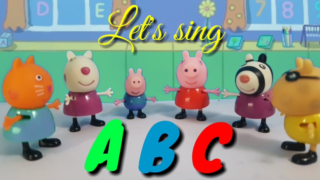 Peppa Pig ABC Songs For Kids | Peppa Pig Nursery Rhymes | ABC Song ...