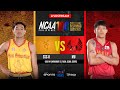 San Sebastian vs Mapúa (Men’s Basketball) | NCAA Season 100 - Replay