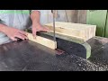 Carry Out Woodworking to Make a Table in Detail with Combination Red Wood