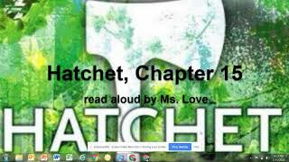 Hatchet, by Gary Paulsen, Chapter 15