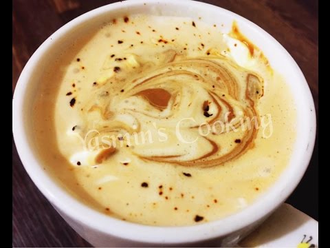 Creamy Coffee (how to make creamy coffee) with English subtitles Creamy Coffee (how to make creamy coffee) with English subtitles
