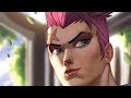 Como decidir a luz de uma pintura? - Zarya de Overtwatch - Retratos#9