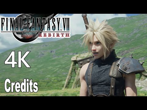 Final Fantasy 7 Rebirth Credits 4K