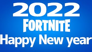 フォートナイト　Fortnite　2022　Happy New year!　カウントダウン　花火