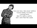 Ed Sheeran | Give Me Love - Lyrics